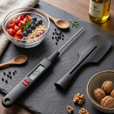 Digital Kitchen Thermometer with Slicon spatula
